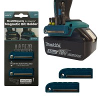StealthMounts Blue Magnetic Bit Holder For Makita LXT & XGT Tools (2 Pack) £14.95